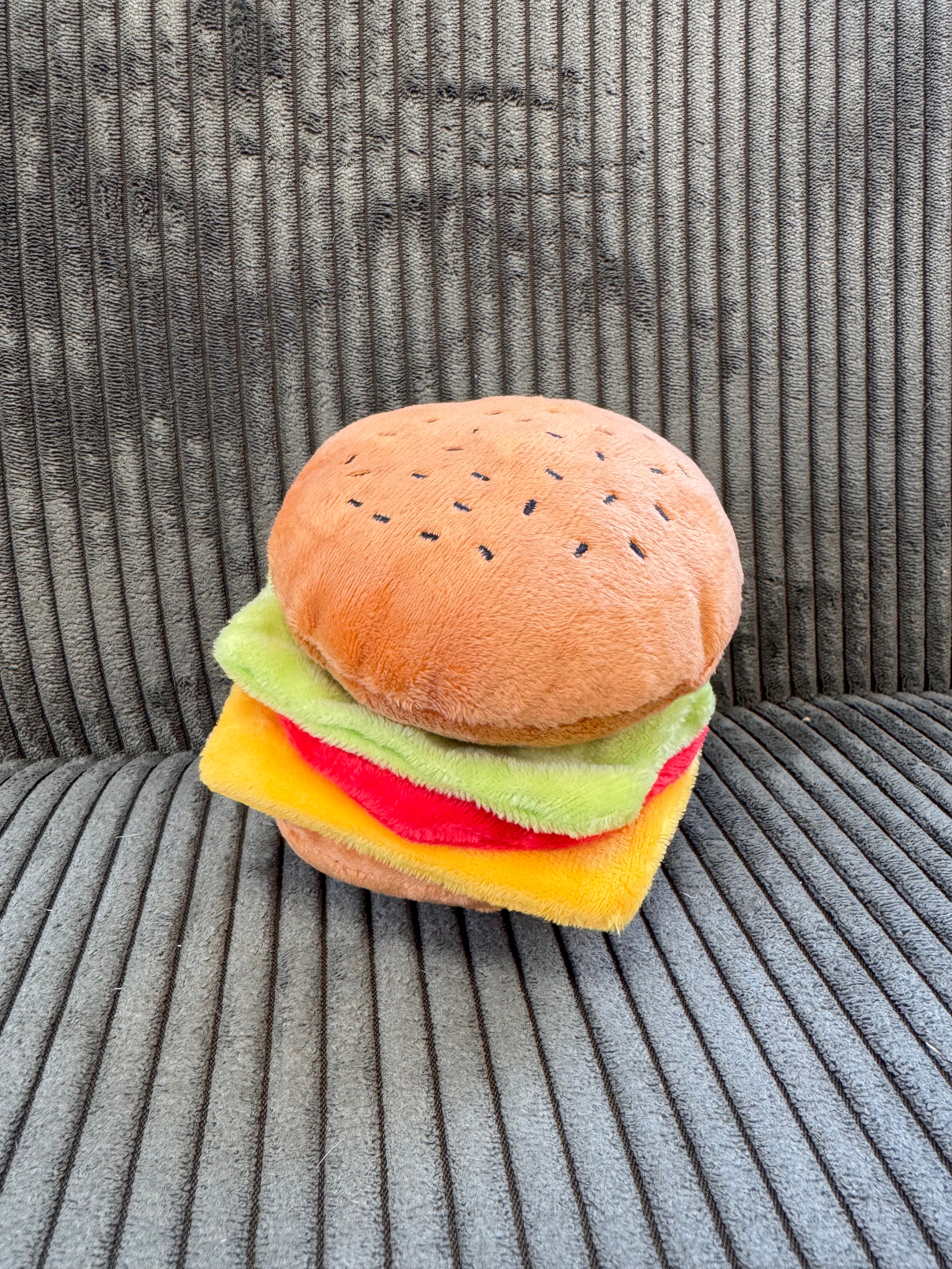 PELUCHE - BURGER CHIEN