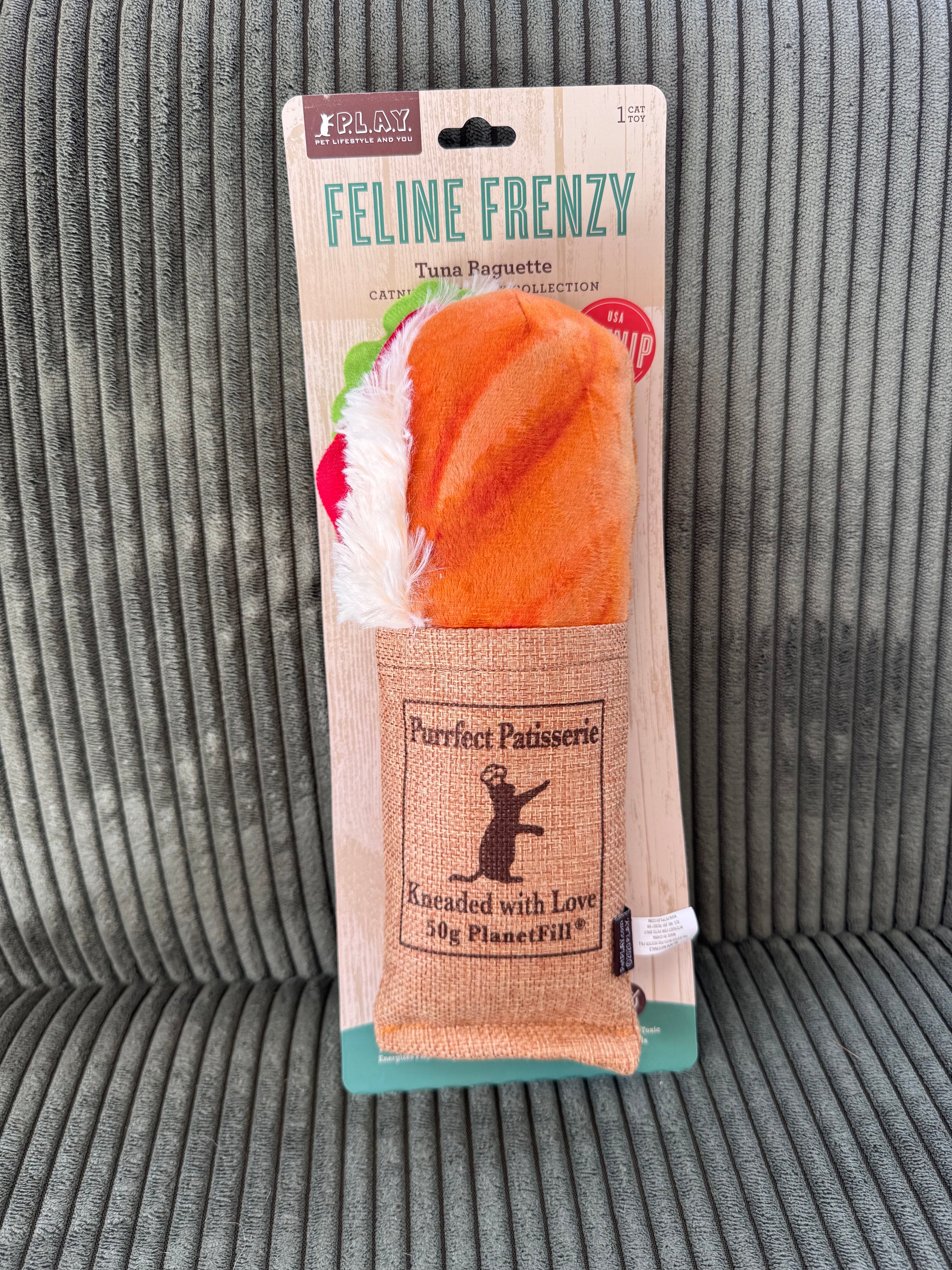 PELUCHE - BAGUETTE CHAT