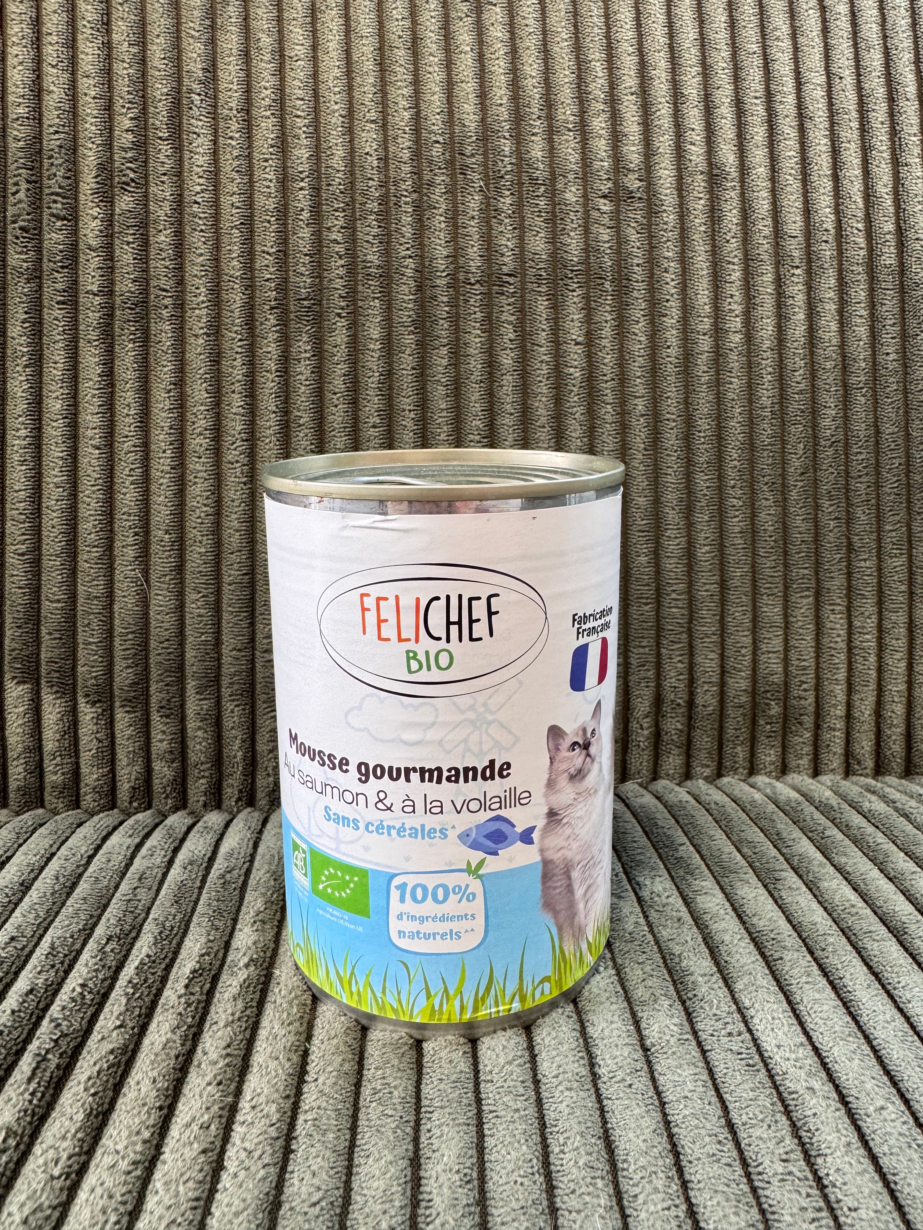 MOUSSE GOURMANDE CHAT