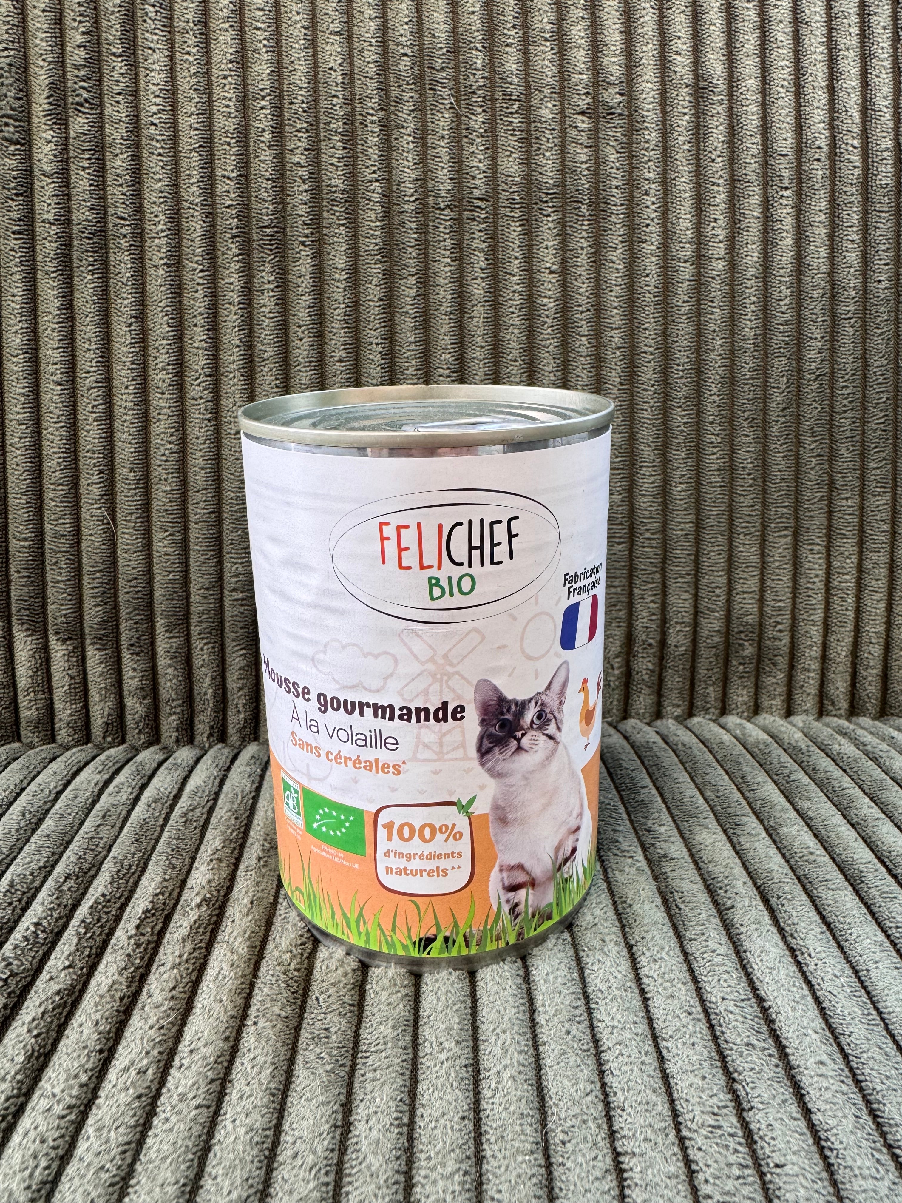 MOUSSE GOURMANDE CHAT