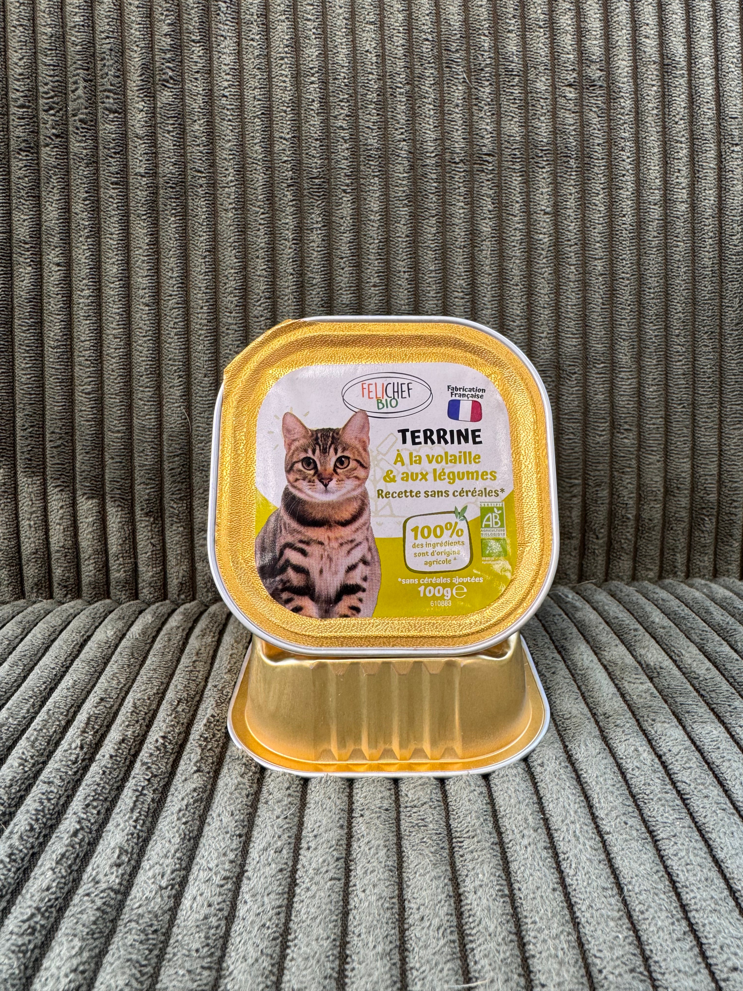 TERRINE BIO VOLAILLE CHAT