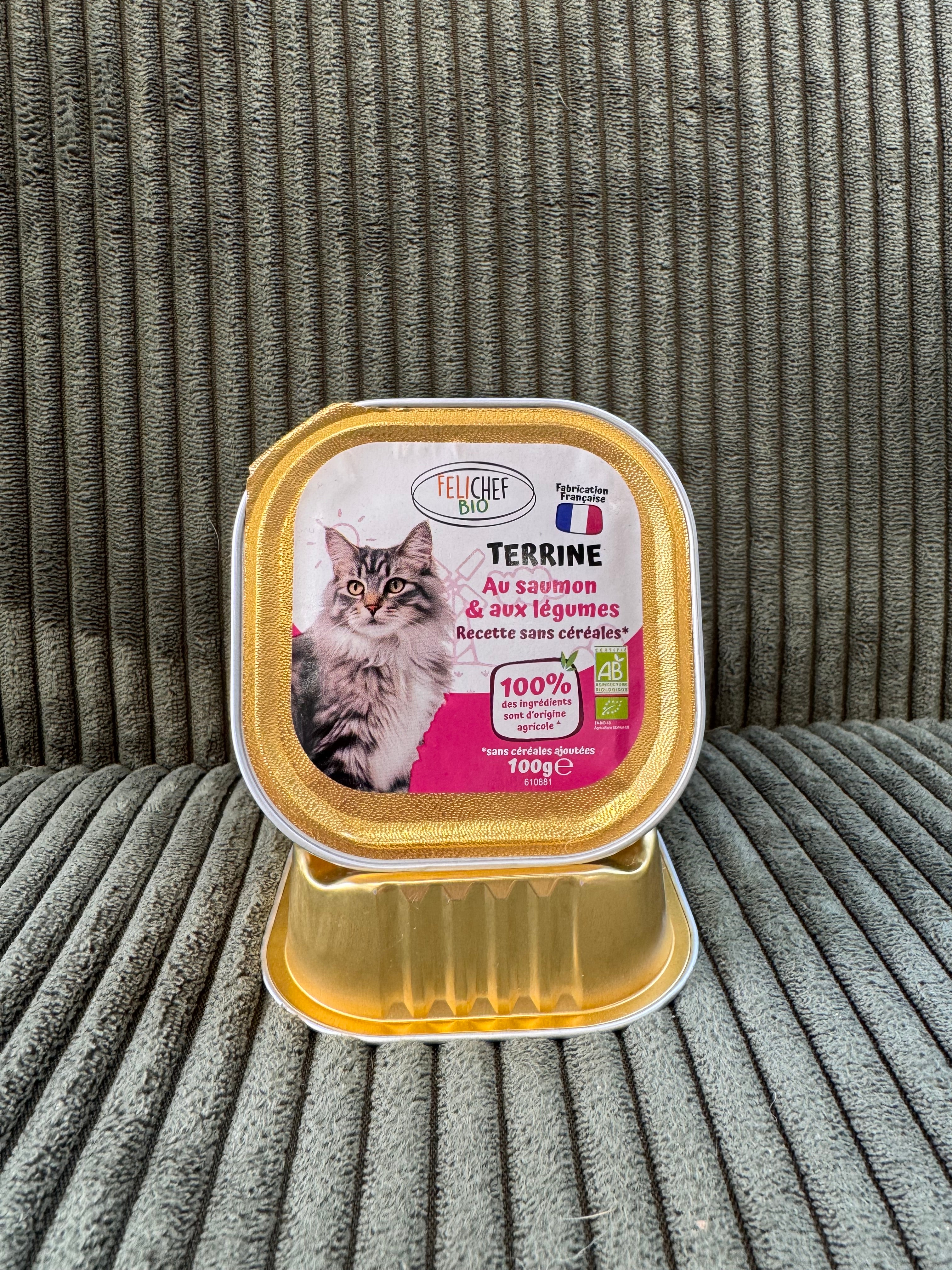 TERRINE BIO SAUMON CHAT