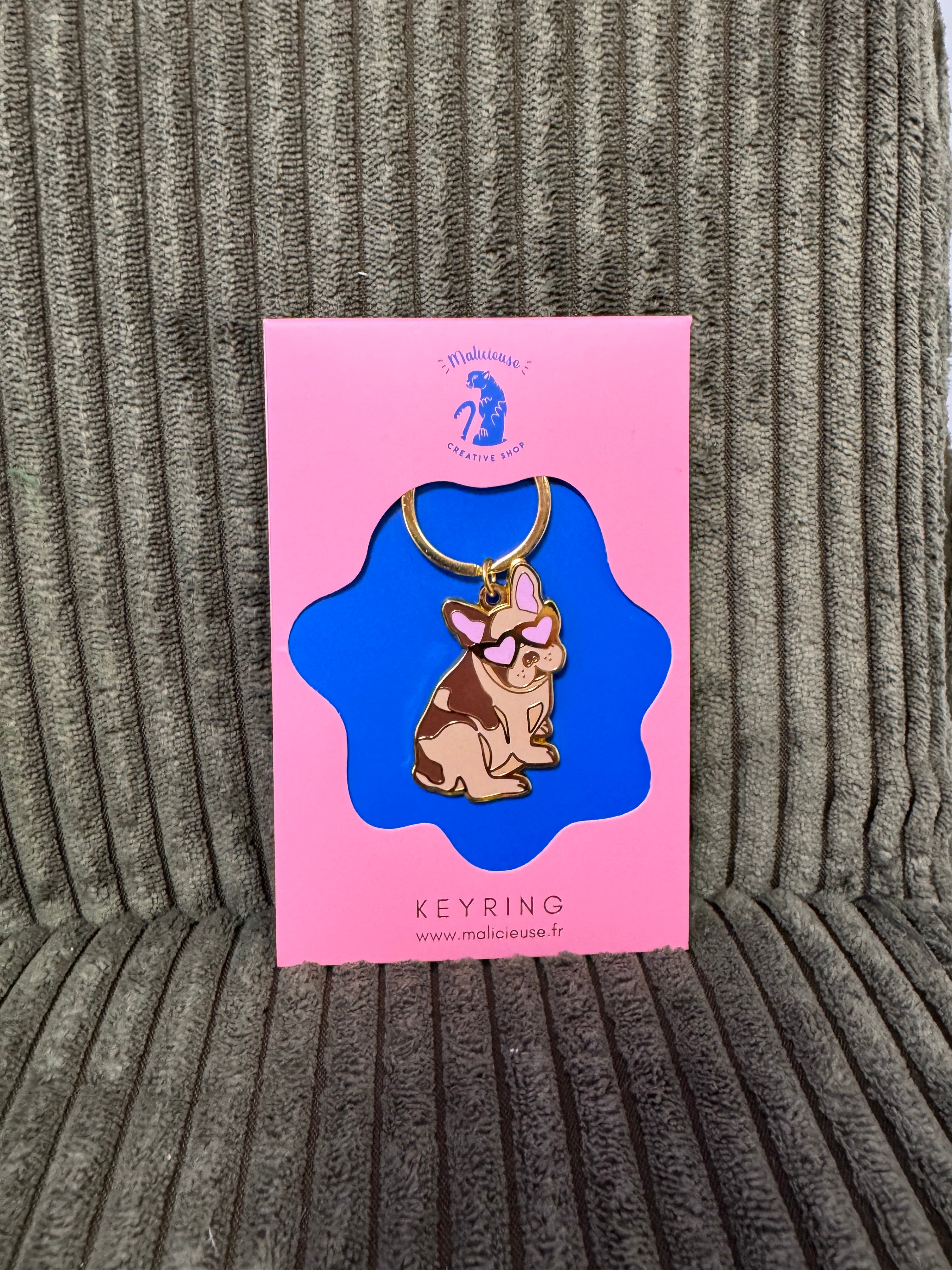 PORTE CLE - BOULEDOGUE