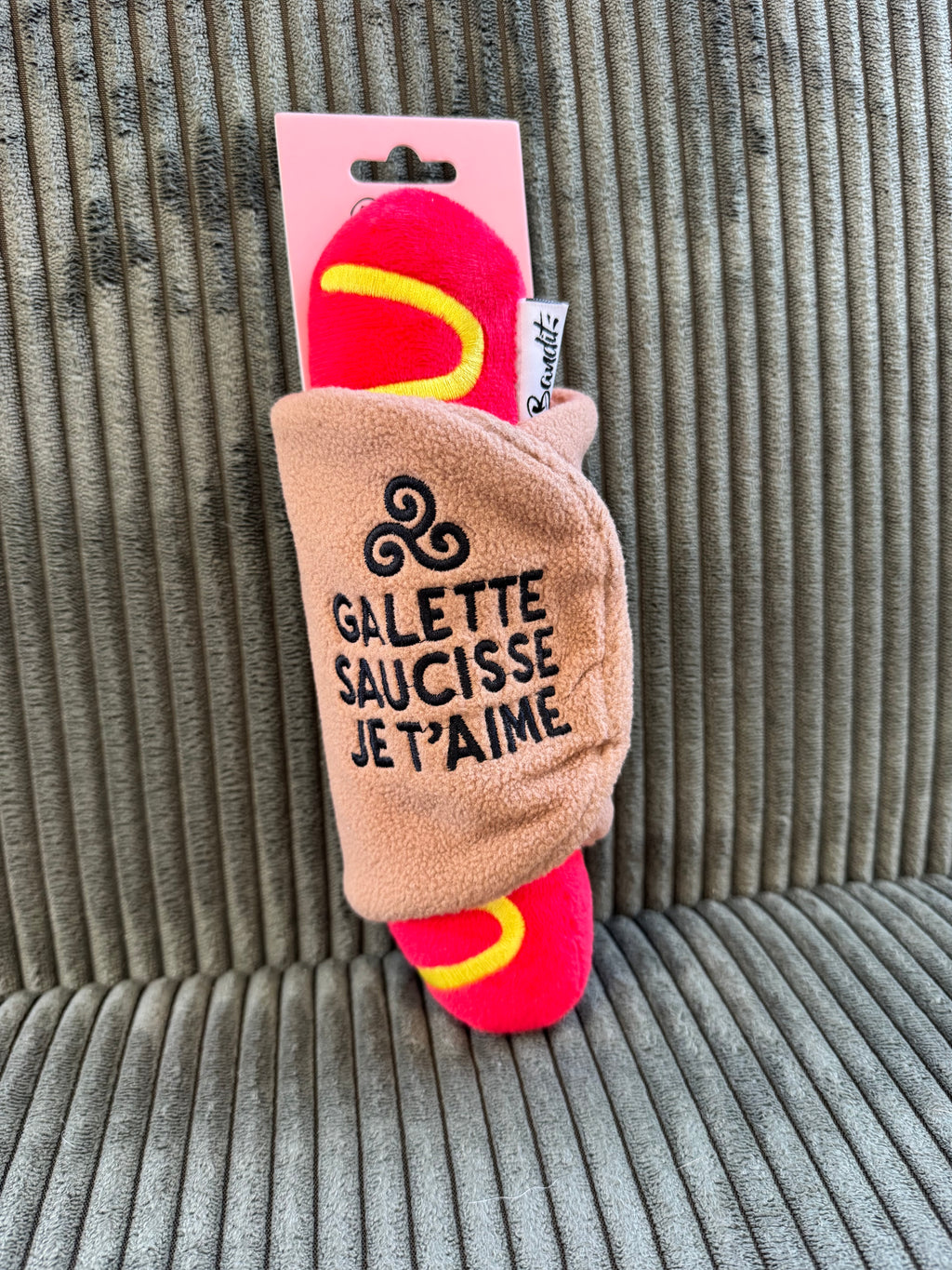 PELUCHE - GALETTE SAUCISSE