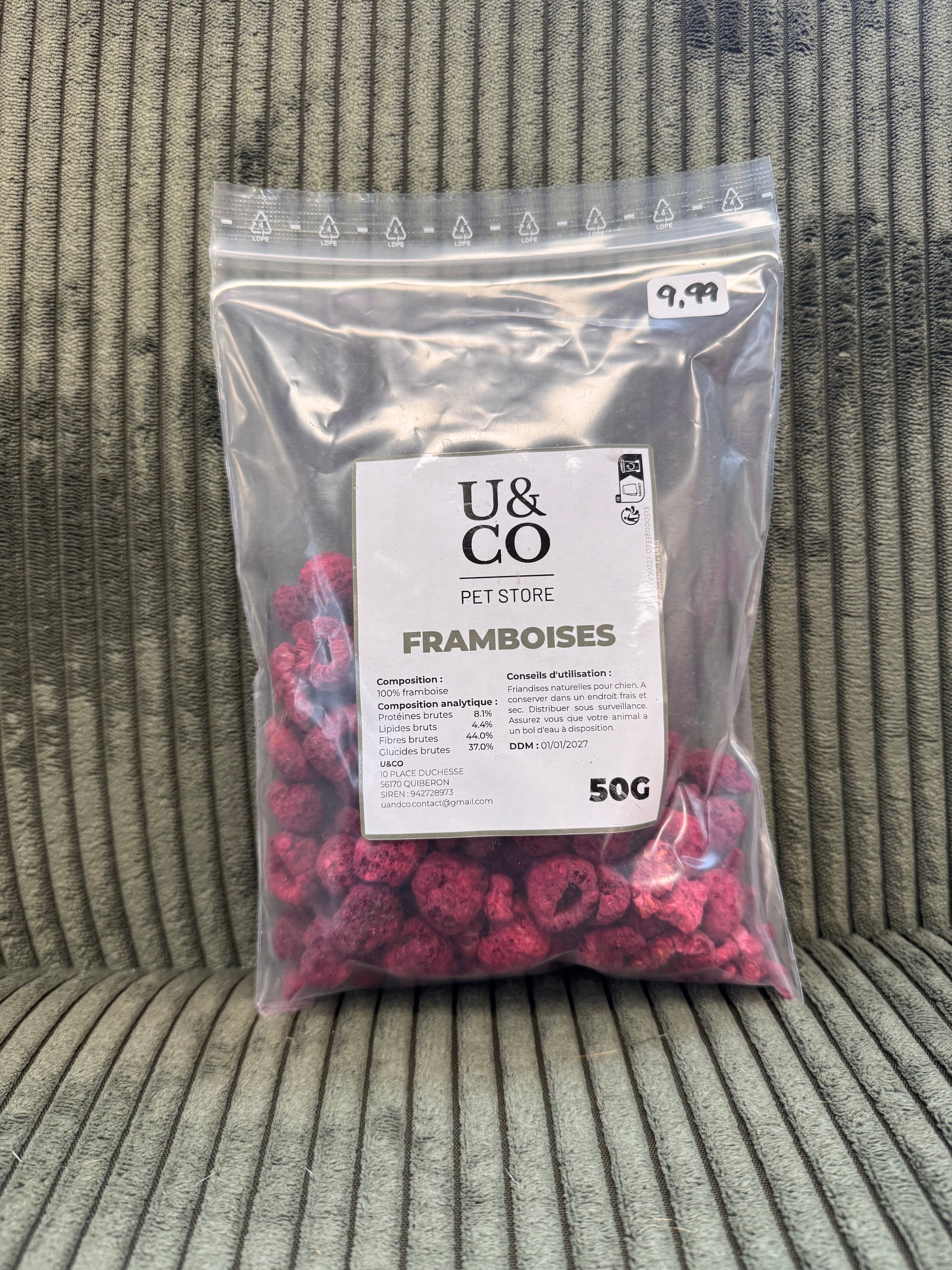 FRIANDISES FRAMBOISES
