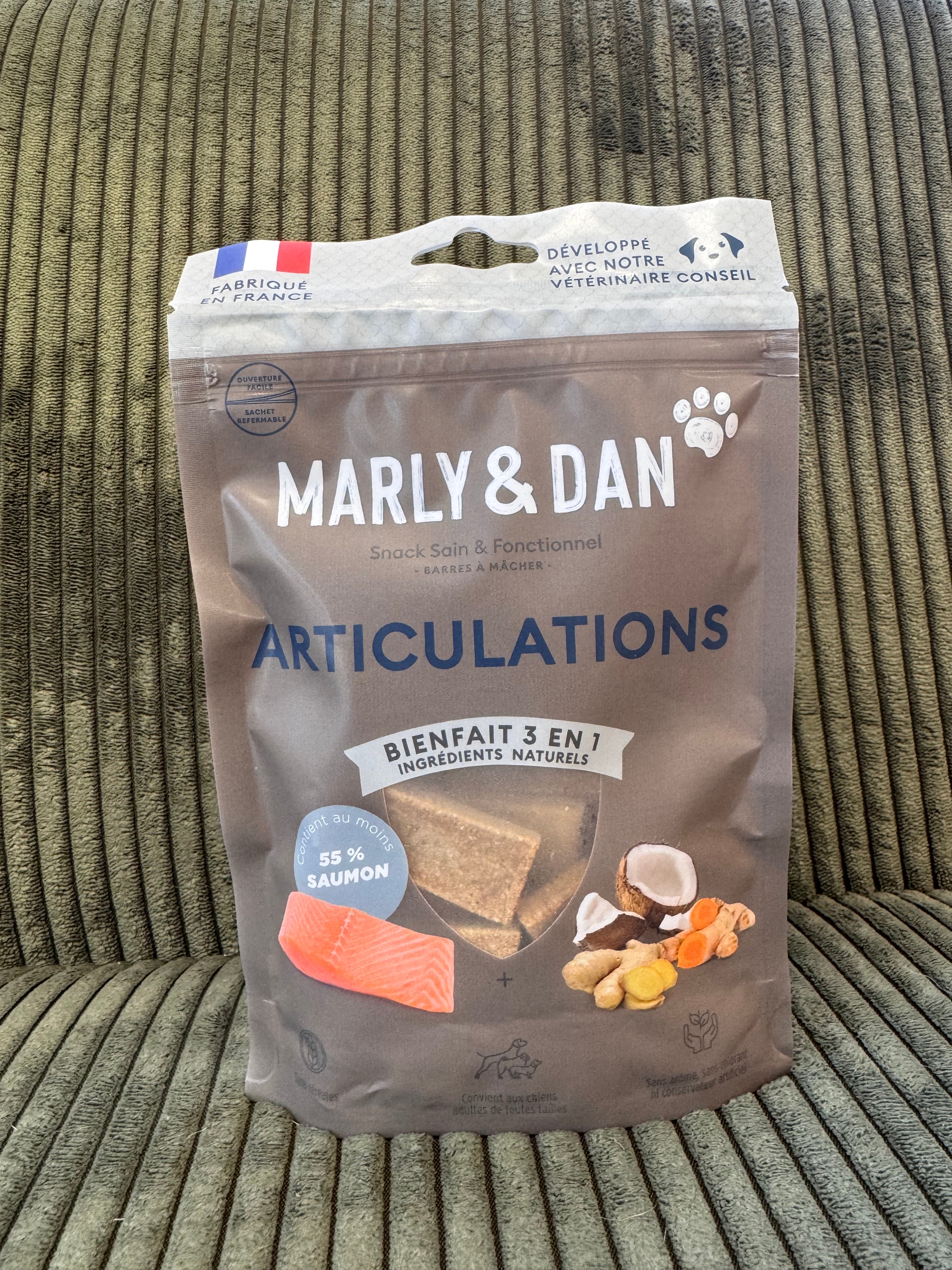 BARRE A MACHER ARTICULATIONS MARLY & DAN