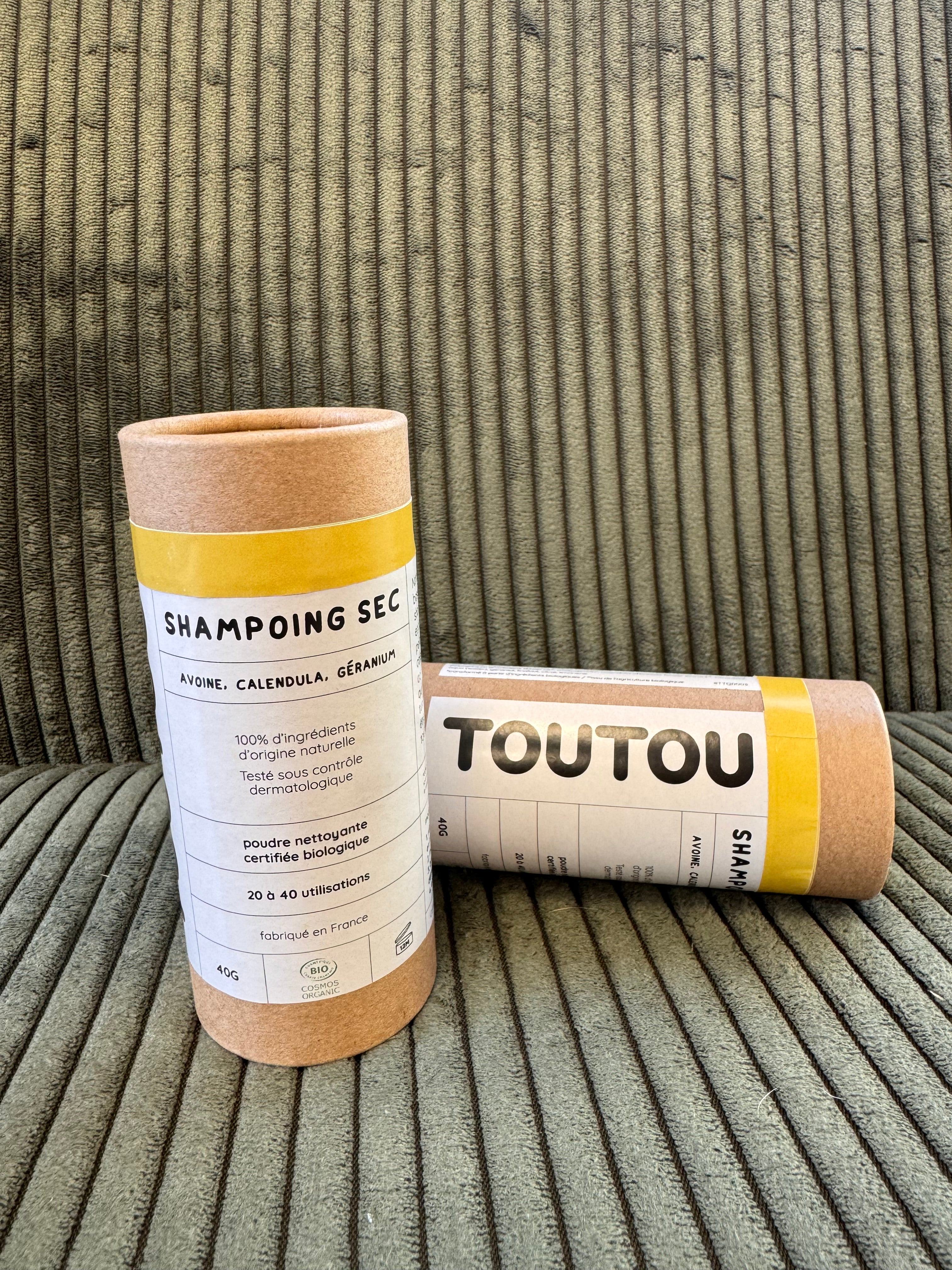 SHAMPOING SEC TOUTOUPET