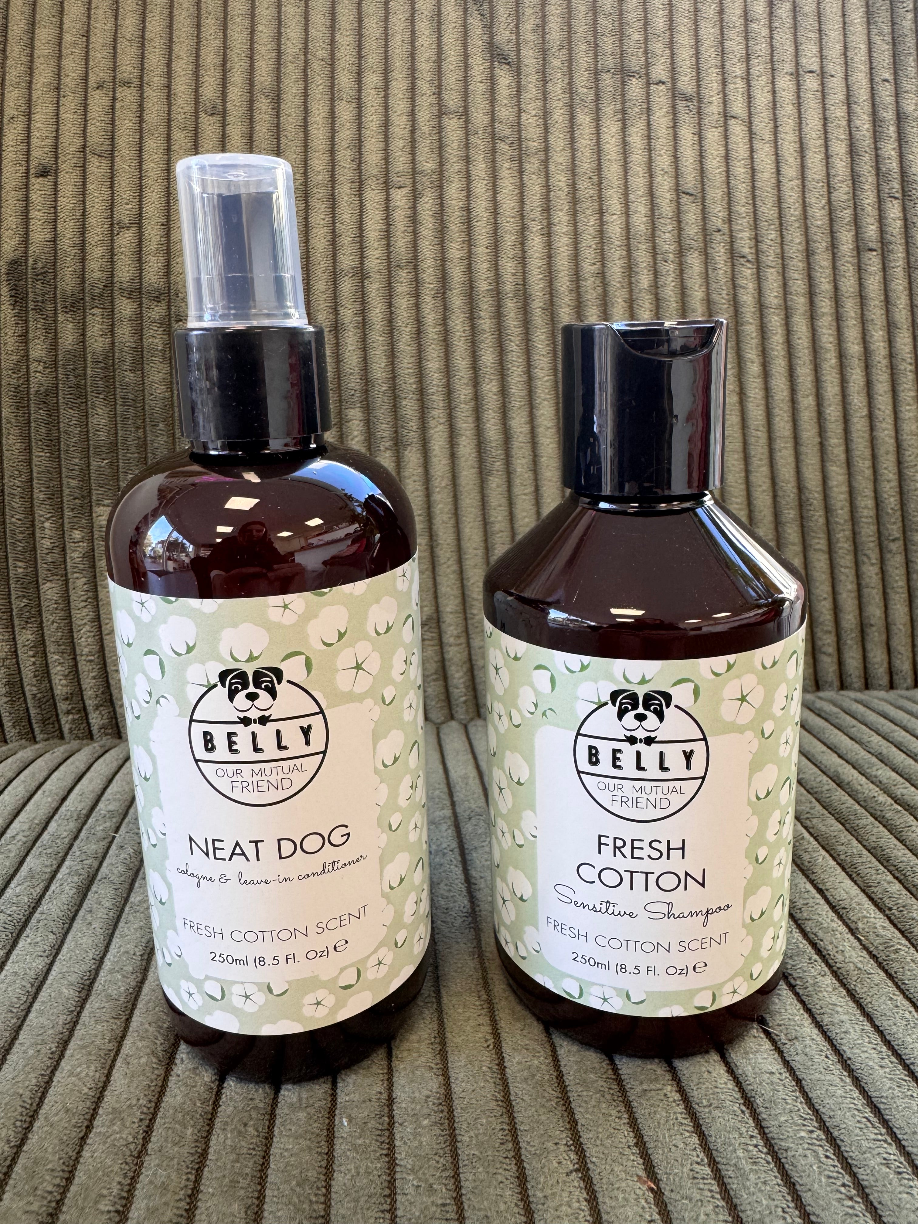 SHAMPOING + EAU DE COLOGNE COTON FRAIS BELLY DOG