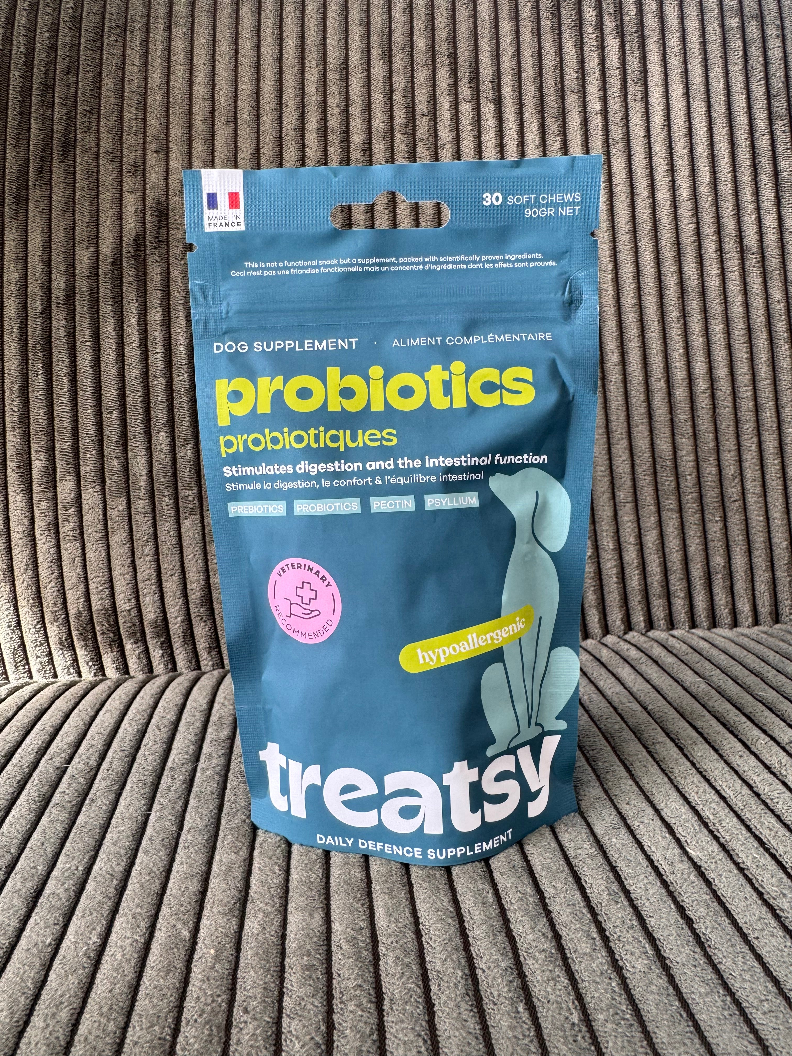 COMPLEMENT ALIMENTAIRE "PROBIOTIQUES" TREATSY